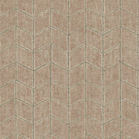 OI0646 Flatiron Geometric Brick Wallpaper