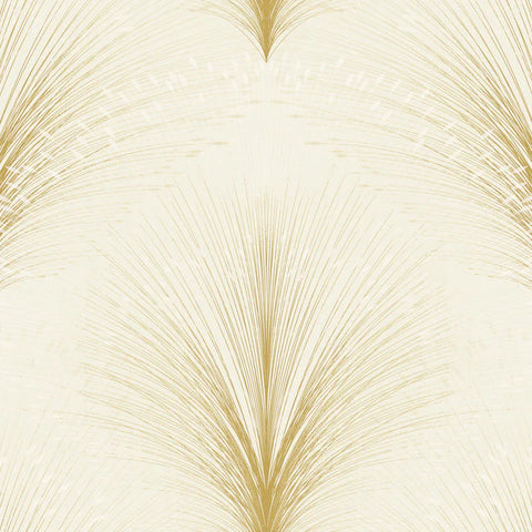 OI0683 Papyrus Plume Ivory Wallpaper