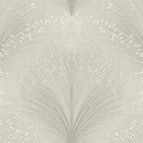 OI0684 Papyrus Plume Gray Wallpaper