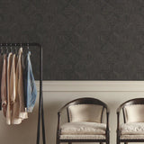 OM3621 Parquet Midnight Wallpaper