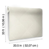 OM3644 Channel Whitewash Wallpaper