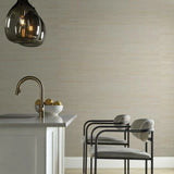 OS4321 Metallic Jute Silver Linen Wallpaper