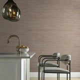 OS4323 Metallic Jute Silver Tan Wallpaper 