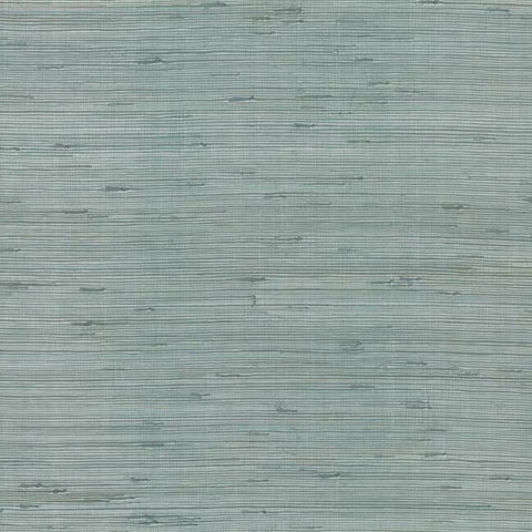 OS4325 Metallic Jute Silver Dusty Aqua Wallpaper