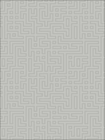 OY32102 Metallic Geometric Stringlook Textured Wallpaper