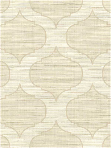 OY32205 Metallic Trellis Stringcloth Textured Wallpaper