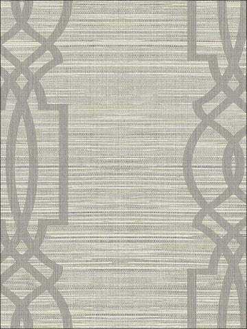 OY33700 Metallic Geometric Stringcloth Textured Wallpaper