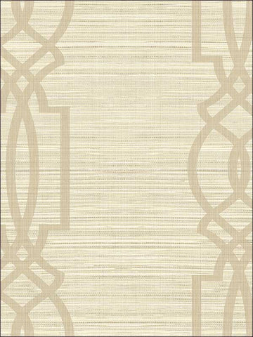 OY33708 Metallic Geometric Stringcloth Textured Wallpaper