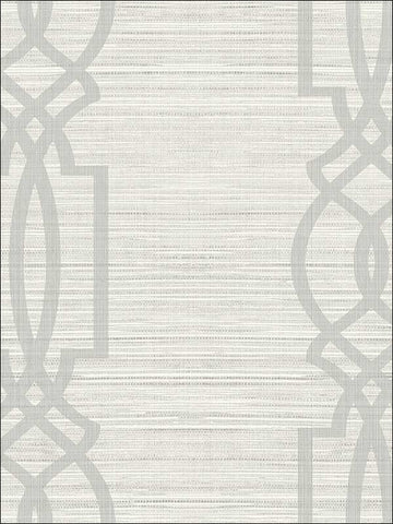 OY33710 Metallic Geometric Stringcloth Textured Wallpaper