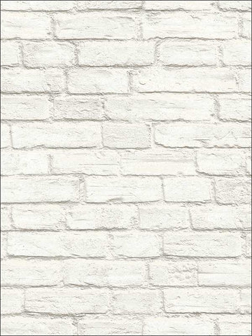 OY35308 Metallic Brick Textured Wallpaper