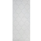RC10208 Off white gray Ogee heavy vinyl faux Grasscloth textured wallpaper modern rolls
