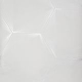 OL2718 Off white grey silver trellis Honeycomb hexagon lines pattern Wallpaper 3D