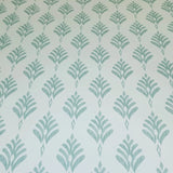 CV4460 Off white mint green French Scallop Vicorian pattern Wallpaper rolls York