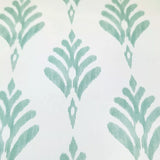 CV4460 Off white mint green French Scallop Vicorian pattern Wallpaper rolls York