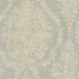PM9309 Charleston Damask Silver Wallpaper