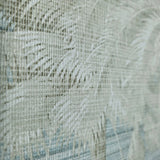PS40002 Baby blue beige tropical palm tree thread string lines texture Coastal wallpaper