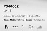 PS40002 Baby blue beige tropical palm tree thread string lines texture Coastal wallpaper