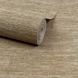 PW1005 Textile Plain Beige Wallpaper