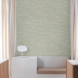 PW1006 Textile Plain Grey Wallpaper