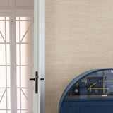 PW1022 Textile Plain Beige Wallpaper