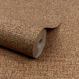 PW1112 Textile Plain Orange Wallpaper