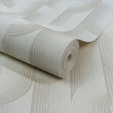PW3101 Geometric All-over Beige Wallpaper