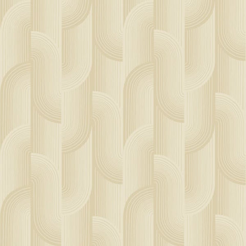 PW3105 Geometric All-over Beige Wallpaper