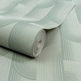 PW3106 Geometric All-over Blue Wallpaper