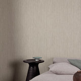 PW4008 Irregular Stripes Brown Wallpaper
