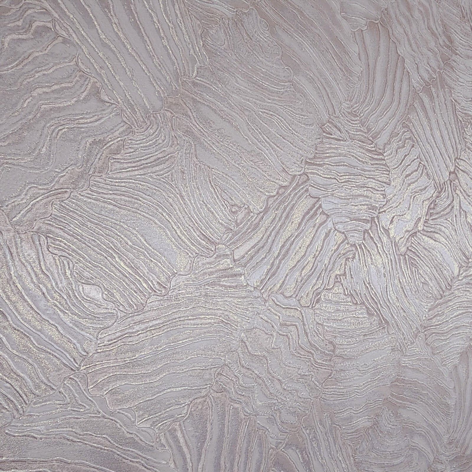 M25026 Pink rose gold metallic textured shell tile faux plaster