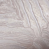 M25026 Pink rose gold metallic textured shell tile faux plaster Contemporary Wallpaper
