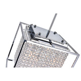 QS8381P14C-S Cube 5 Light Chandelier With Chrome Finish