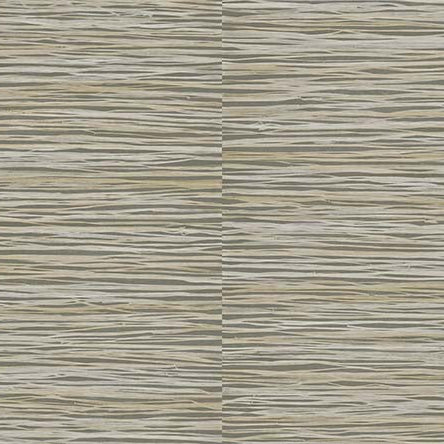 QX61018 Horizon Stripe River Rock Wallpaper