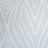 Z41251 Quadrille lotus embossed damask light gray blue faux fabric textured Wallpaper