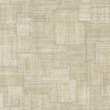 RA41704 Woven Blocks Cafe Latte Wallpaper 