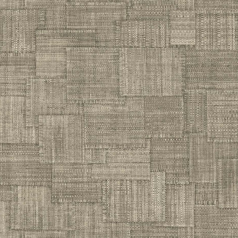 RA46715 Woven Blocks Woodbridge Wallpaper