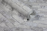 RD411 Princess Street Grey Brick Wallpaper