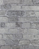RD411 Princess Street Grey Brick Wallpaper