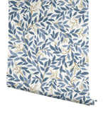 RF7461 Rifle Paper Co. Willowberry Blue White Wallpaper