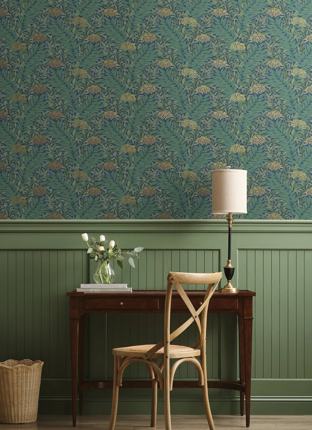 Highgrove Wallpaper - Navy - Thumbnail 3