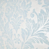 RG61622 Ivory off white cream baby blue vintage damask French Country wallpaper rolls 3D