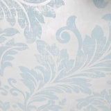 RG61622 Ivory off white cream baby blue vintage damask French Country wallpaper rolls 3D