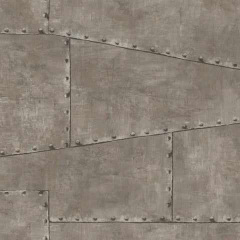 RH20406 Metal Panels Wallpaper 