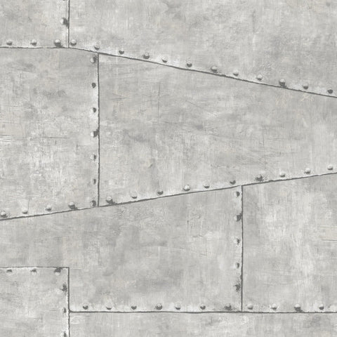 RH20408 Metal Panels Wallpaper 