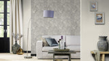 RH509250 Purser Grey Abstract Wallpaper