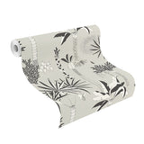RH540048 Sanjay Grey Tropical Grove Wallpaper
