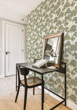 RH580006 Stickley Green Tree Wallpaper