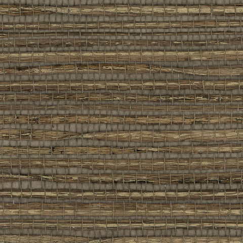 RH6021 Raw Jute with Metallic Wallpaper