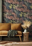 RH691603 Rudyard Pink Tropical Flora Wallpaper