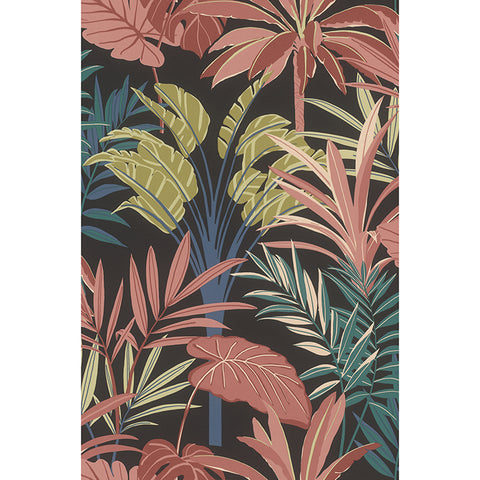 RH691603 Rudyard Pink Tropical Flora Wallpaper